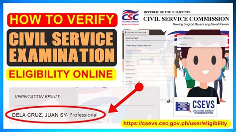 verification of civil service eligibility|CSC launches online Civil Service Eligibility Verification System.